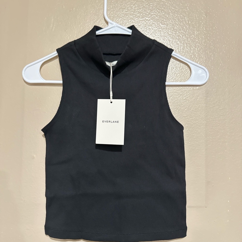 Everlane Sleeveless Mock Neck Tank SIZE XXS- NWT